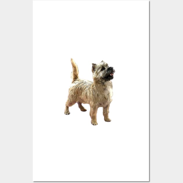 Cairn Terrier Beautiful dog Wall Art by ElegantCat